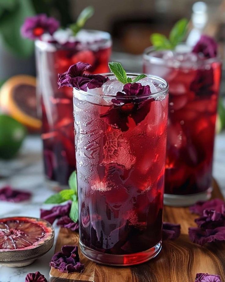 Hibiscus Iced Tea